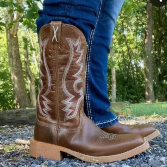 Twisted X Shoes - Twisted X Women's Tech X Boot - Roasted Pecan